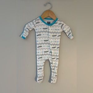 $13 ADD ON Kickee Pants Footie Bamboo 0-3M Newborn Kyte baby little sleepies‎